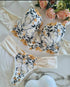 Gold Floral Lingerie Corset